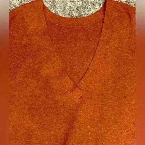 MINK PINK Start Over V Neck Sweater Size XS Oversized - Picture 9 of 13